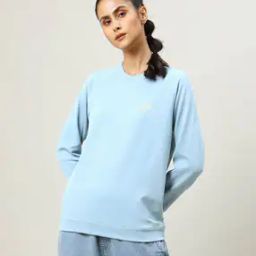 Women Graphic Sweatshirt with Round Neck-picture-52