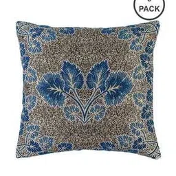 Set of 5 Leaf Print Cushion Covers 16" x 16"-image-29