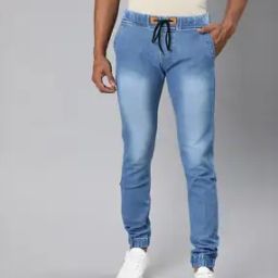 Men Heavily Washed Jogger Jeans-image-37
