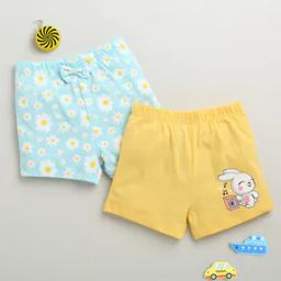 Girls Pack of 2 Mid Rise Shorts-picture-50