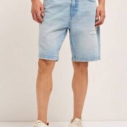 Washed Regular Fit Shorts-picture-49