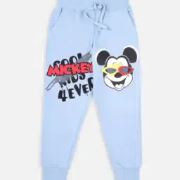 Mickey Mouse Printed Joggers with Drawstrings-36
