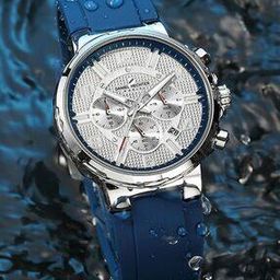 Men Analogue Watch with Silicone Strap - DHM1009-image-23