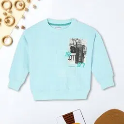 max Boys Graphic Print Regular Fit Sweatshirt-picture-34
