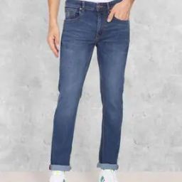 Heavily Washed Skinny Fit Jeans-image-54