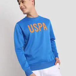 Brand Print Crew-Neck Sweatshirt-image-62