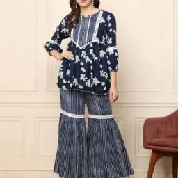 Women Printed Pant-Suit Set-image-94