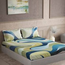 Cotton Printed Bedsheet with 2 Pillow Covers -image-16