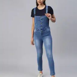 Solid Dungaree with Pockets-picture-18