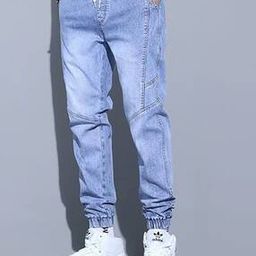 Men Relaxed Jogger Jeans-image-42