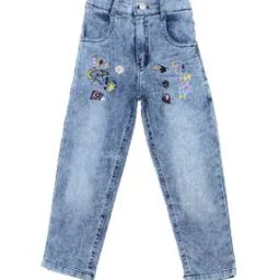 Floral Print Stretchable Jeans-image-68