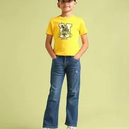 u.s. polo assn. Boys Lightly Washed & Distressed Regular Fit Jeans-picture-45