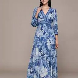 Floriant Print Long Dress-image-19