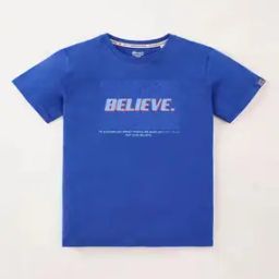 Boys Sustainable Printed Round-Neck T-Shirt-image-3