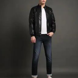 Men Mid-Wash Slim Fit Jeans-image-53