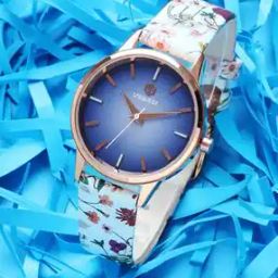Blue Dial Analogue Fashion Watch for Women-18