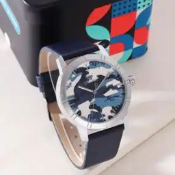 Blue Dial Analogue Fashion Watch For Men-19