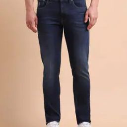 Men Mid-Rise Slim Jeans-image-82