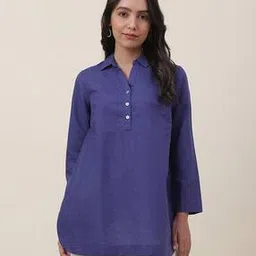 fabindia Button-Closure Full-Sleeves Tunic-picture-21
