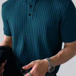 Men Regular Fit Polo T-shirt-image-92