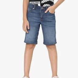 Boys Washed Regular Fit Denim Shorts-image-58