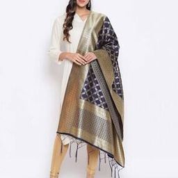 Dupatta with Tassel Accent-image-7