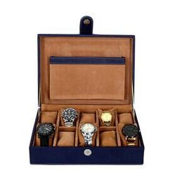 Unisex 10 Slots Watch Organiser Box-image-35