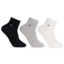 Pack of 3 Men Ankle-Length Everyday Socks-image-96