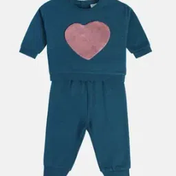 Unisex Patterned Cotton Sweatshirt & Joggers Set-image-52