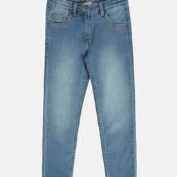 miniklub Girls Lightly Washed Straight Jeans-picture-15