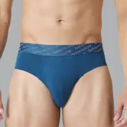 4 Way Stretch & 3D Logo Waistband Tactel Briefs-96