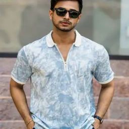 Textured Regular Fit Polo T-shirt-picture-34