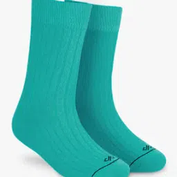 Textured Mid-Calf Length Socks-image-38