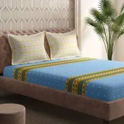 Athang 210 TC Cotton Bedsheet-image-4