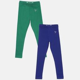 Solid  Ankle Length Leggings-image-79