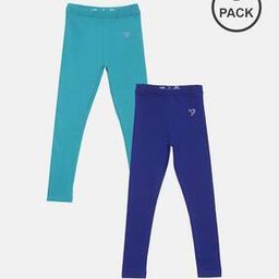 twin birds Solid  Ankle Length Leggings-picture-46