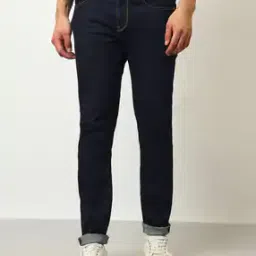 Lightly Washed Slim Fit Jeans-image-27