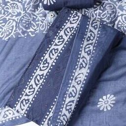 Women Cotton Self-design Unstitched Dress Material-image-49