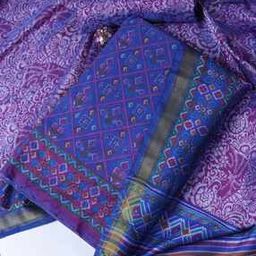 Women Printed Unstitched Dress Material-image-47