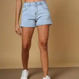 High-Rise Slim Fit Shorts-picture-24