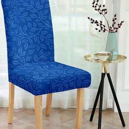 Pack of 8 Leaf Print Chair Covers-image-27