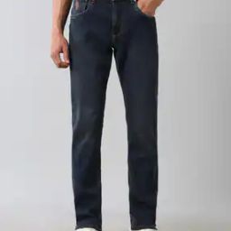 Men Slim Jeans with Insert Pockets-image-31