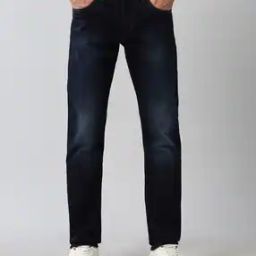 Men Slim Jeans with Insert Pockets-image-88