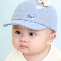 Embroidered Kids Baseball Cap with Applique-image-3