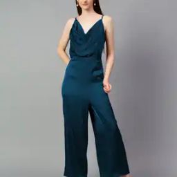 Women blue jumpsuit-image-1