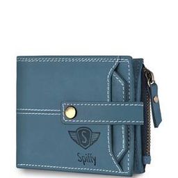 Typographic Print Bi-Fold Wallet with Stitched Detail-25