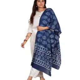 Women Cotton Graphic Stole-image-26
