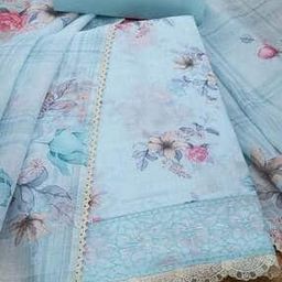 Women Floral Unstitched Dress Material-image-93