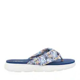 Leaf Print Thong Strap Flip-Flops-picture-47