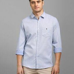  Men Cotton Slim Fit Shirt-image-4
